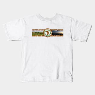 My African Adventure Distressed Green Kids T-Shirt